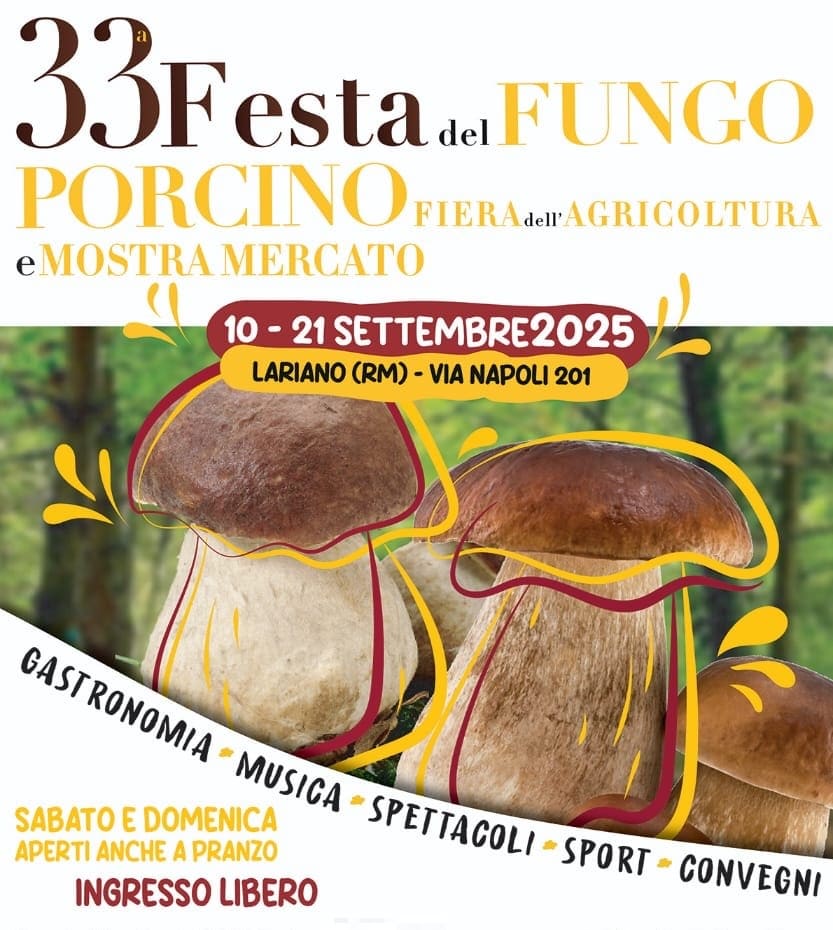 Festa del fungo porcino 2025
